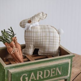 Cotton Filled Bunny (Option: Plaid)