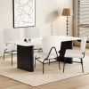 Modern Upholstered Ergonomic Padded Accent Chair