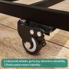 Twin size Metal Daybed Frame with Roll Out Trundle Bed Frame