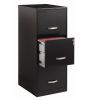 Metal 3-Drawer Vertical Key Locking File Cabinet