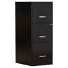 Metal 3-Drawer Vertical Key Locking File Cabinet