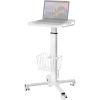 Hospital Style Mobile Stand-Up Computer Desk Portable Workstation