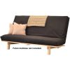 Solid Wood Futon Sofa Bed Frame - Made in the USA