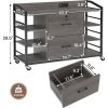 Printer Stand Bookcase Power Station Mobile Office File Cabinet