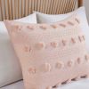 3-Piece Pink Pompom Microfiber Comforter Set