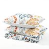 Botanical Bohemian Floral Lightweight 3 piece Quilt Set