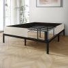 7.8-inch Metal Frame Box-Spring Foundation for Mattress with Cover