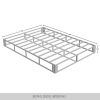 7.8-inch Metal Frame Box-Spring Foundation for Mattress with Cover