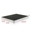 8-inch Metal Frame Box-Spring Mattress Foundation with Cover