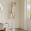 Modern Farmhouse Solid Wood Coat Rack Entryway Hall Tree Hat Stand