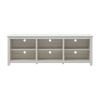 Farmhouse TV Stand in Wood Grain Finish - for TVs up to 70-inch