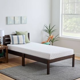 6-inch Thick Firm Cooling Memory Foam Mattress (size: Twin Xl)