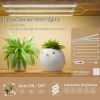 Indoor Plant Stand with Metal Frame and Wood Finish Shelves