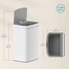 13-Gal. Trash Can with Motion Sensor Lid and Odor Absorbing Carbon Filter